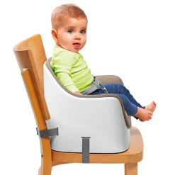 Discount Nest Booster Seat with Removable Cushion - Taupe High Chairs & Booster Seats|High Chairs & Booster Seats