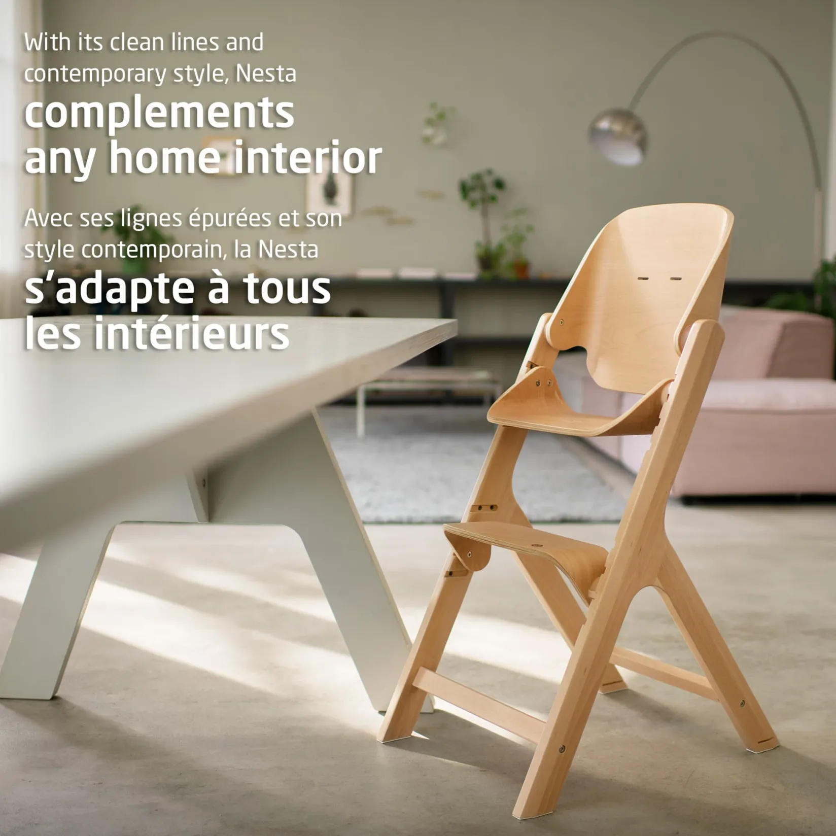 High Chairs & Booster Seats|High Chairs & Booster Seats>Safety 1st Nesta 3-In-1 High Chair - Classic Graphite