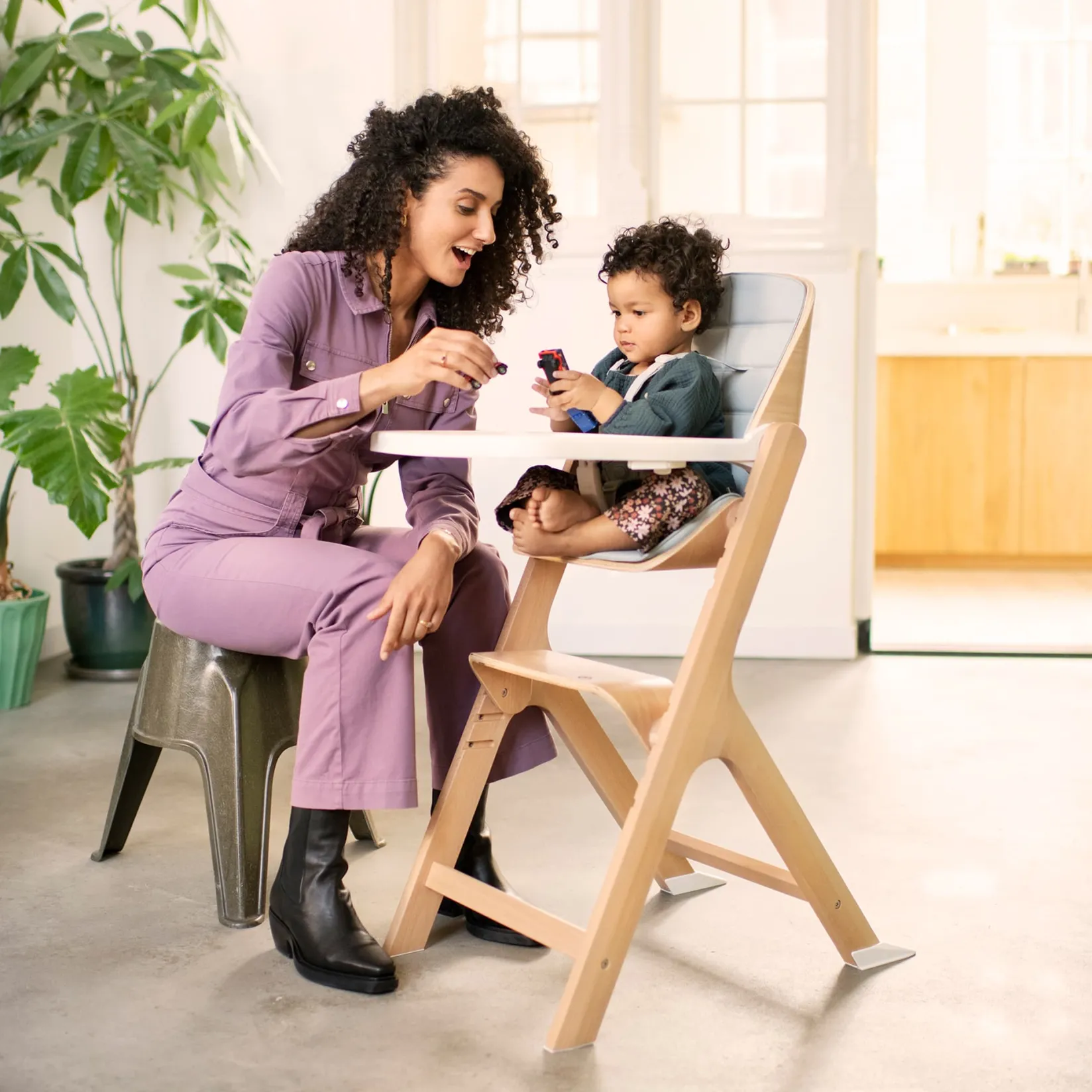 High Chairs & Booster Seats|High Chairs & Booster Seats>Safety 1st Nesta 3-In-1 High Chair - Classic Graphite