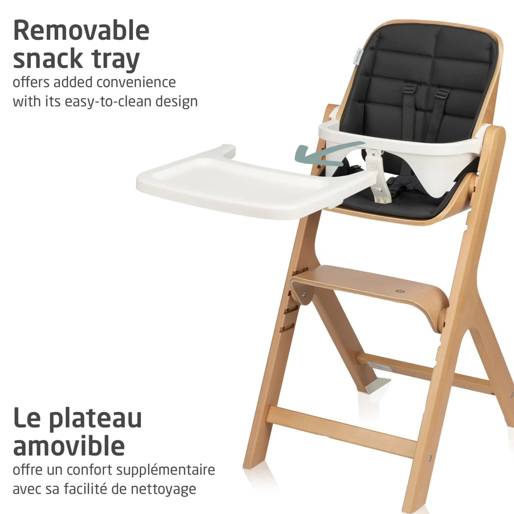 High Chairs & Booster Seats|High Chairs & Booster Seats>Safety 1st Nesta 3-In-1 High Chair - Classic Graphite