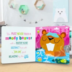 Sale Never Touch A Moody Moose English Books|Baby 0-2 Years