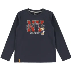 Tops>Chat Botte New York Academy T-Shirt 2-10 Navy