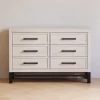 Storage Furniture>Franklin et Ben Newbern 6-Drawer Assembled Dresser - White Driftwood