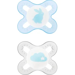Pacifiers & Clips|Pacifiers & Clips>Mam Baby Newborn Anatomical Pacifier (2) - Blue