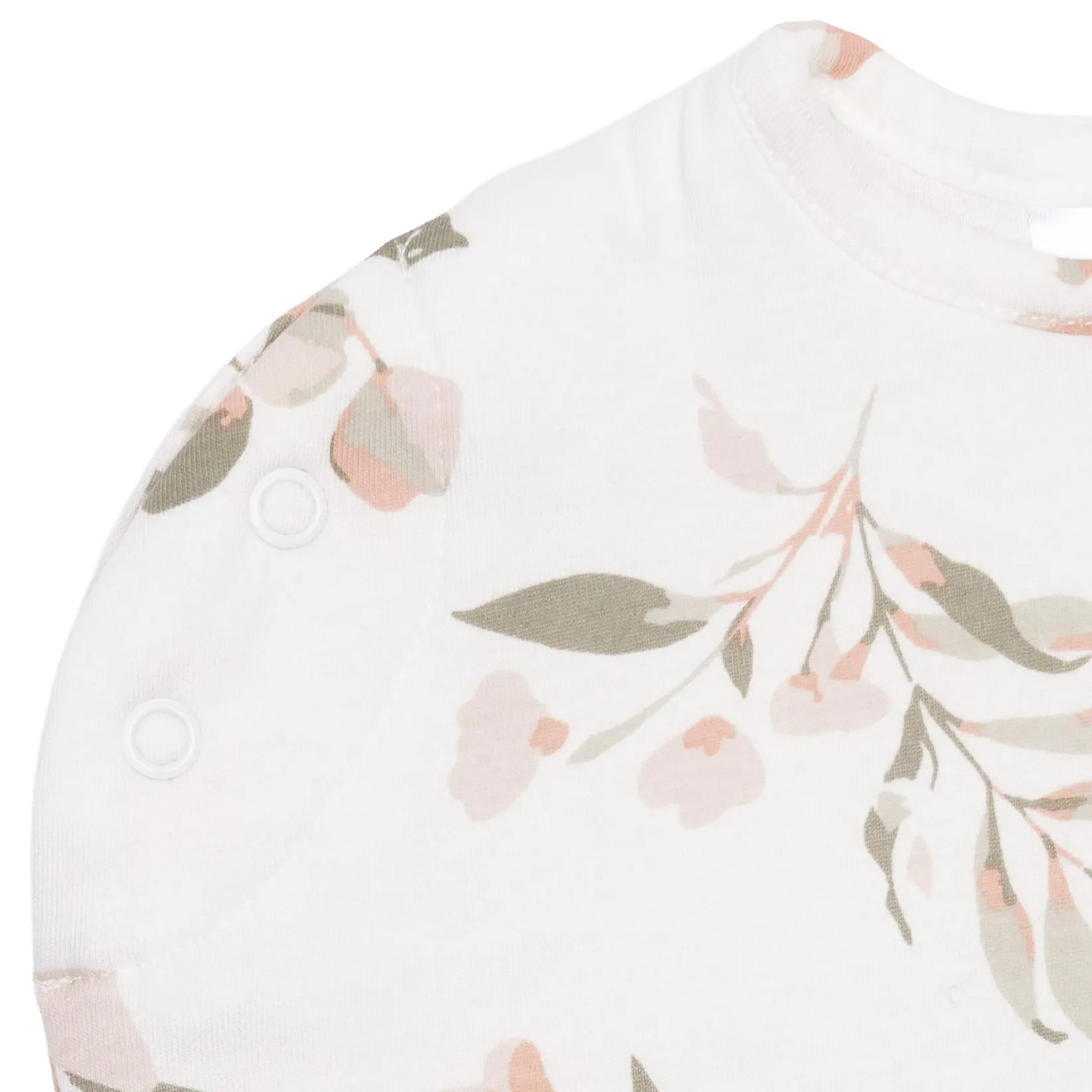 Sleep Bags|Pyjamas>Perlimpinpin Newborn Bamboo Leaves Sleep Bag Ivory