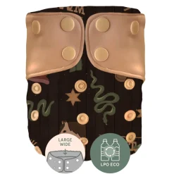 Cloth Diapers|Cloth Diapers>La Petite Ourse Newborn Washable Diaper - Cowboy