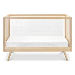Cribs & Mattresses|Cribs & Mattresses>Babyletto Nifty Clear 3-in-1 Crib -Natural Birch