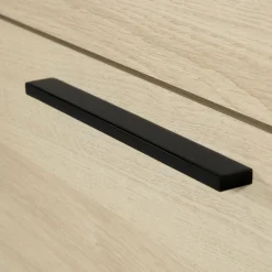 Discount Nightstand - Step One Essential Bleached Oak Nightstands