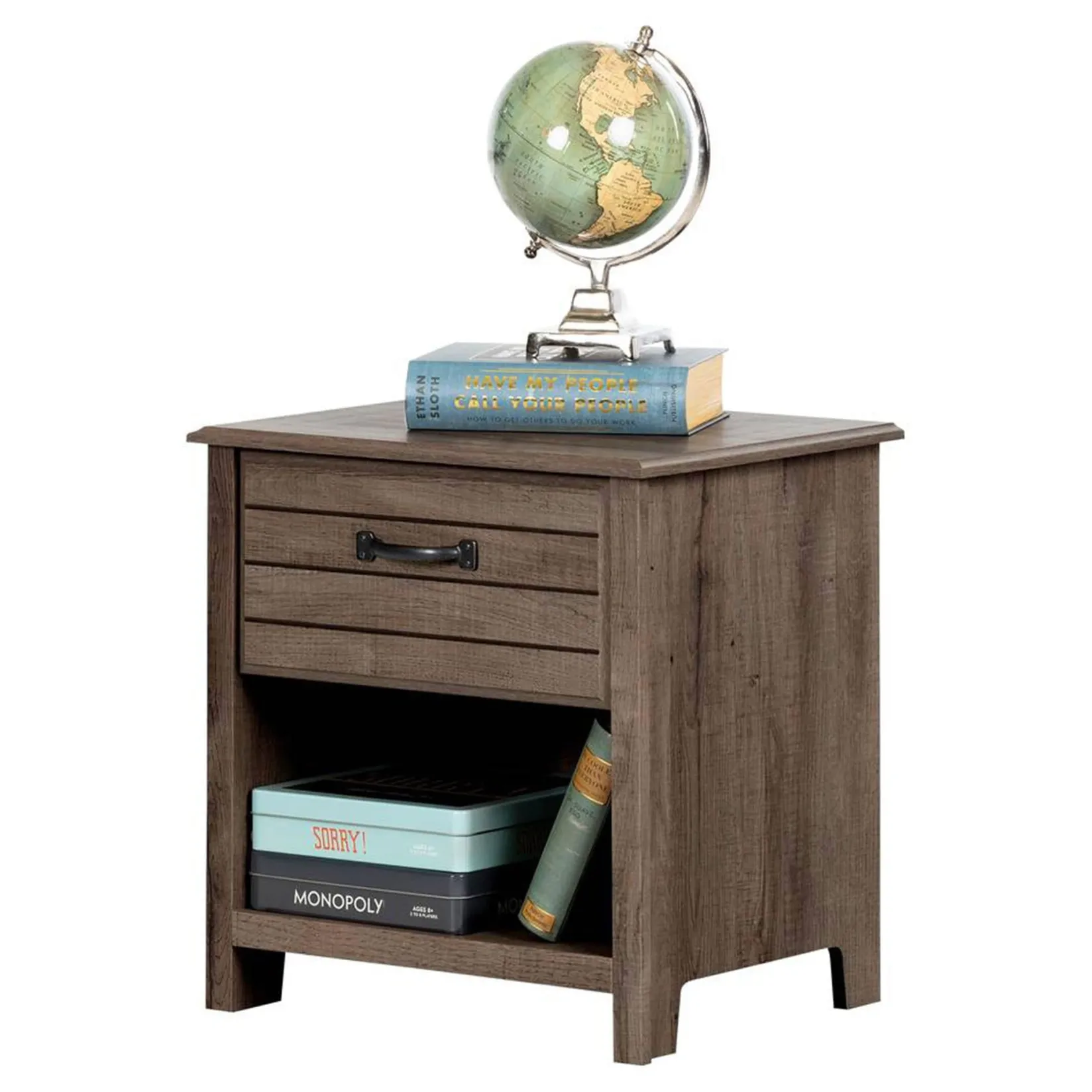 Nightstands>South Shore Nightstand Asten -Fall Oak