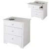 New Nightstand Charging Station - Vito Pure White Nightstands