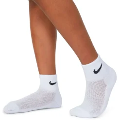 Socks|Underwear & Socks>Nike Ankle Socks 6pck 7e-10e White