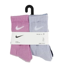 Discount Crew Socks 6pck 10e-3j Kids Socks|Underwear & Socks
