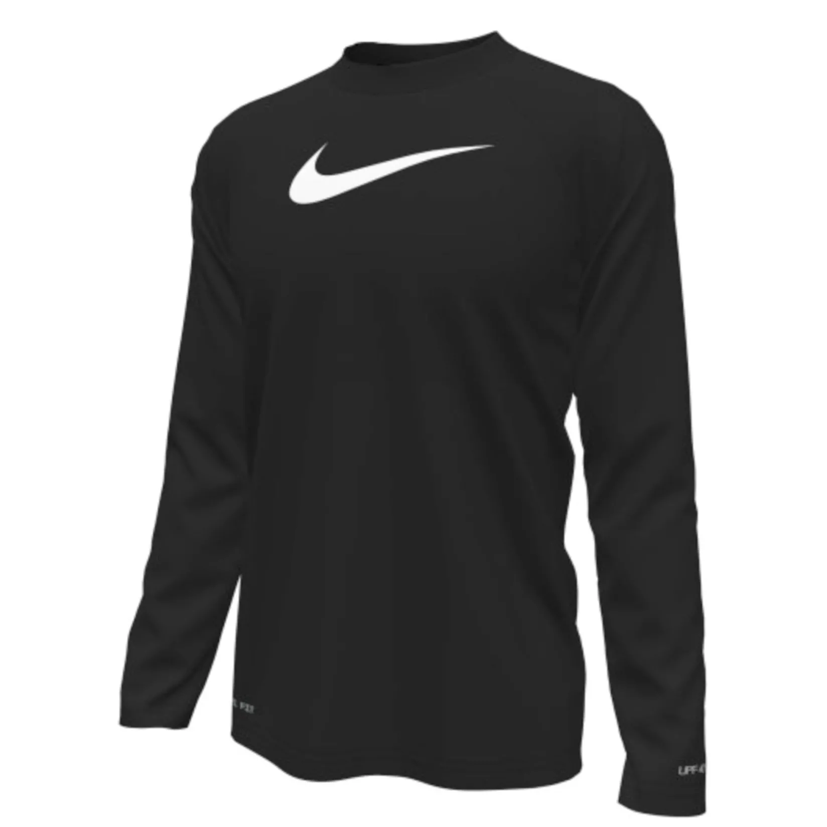 Swimsuits|Swimsuits>Nike Essential Rashguard 8-16 Black