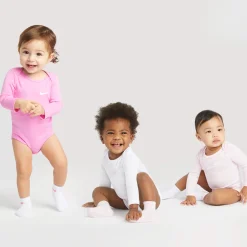 Hot No Slip Socks (3) 6-12m Socks|Underwear & Socks