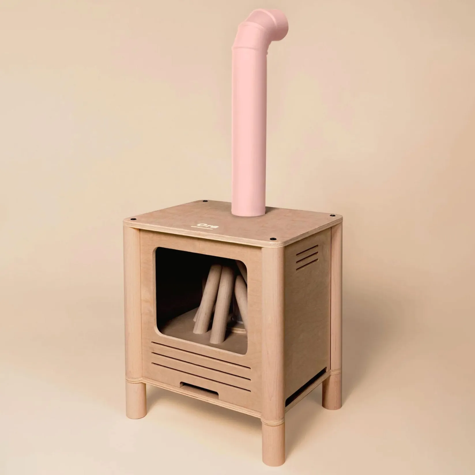 Sale Nordik Fireplace - Naturel/Pink Kid'S Tables & Chairs