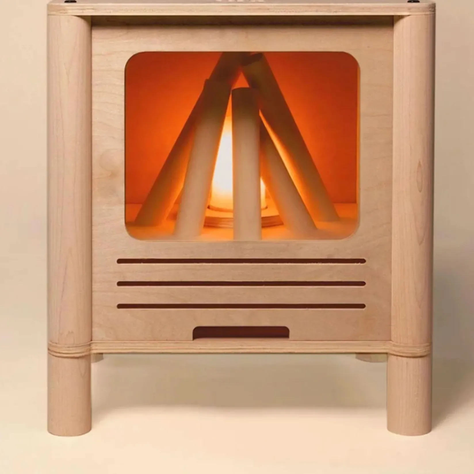 Sale Nordik Fireplace - Naturel/Pink Kid'S Tables & Chairs