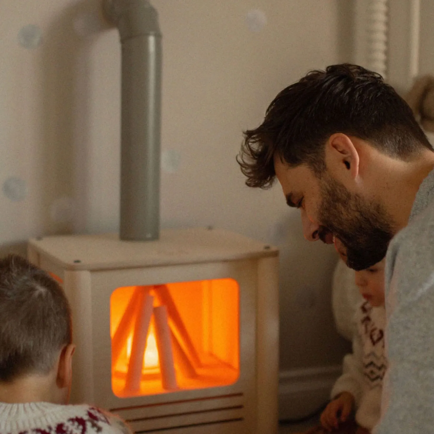 Sale Nordik Fireplace - Naturel/Pink Kid'S Tables & Chairs