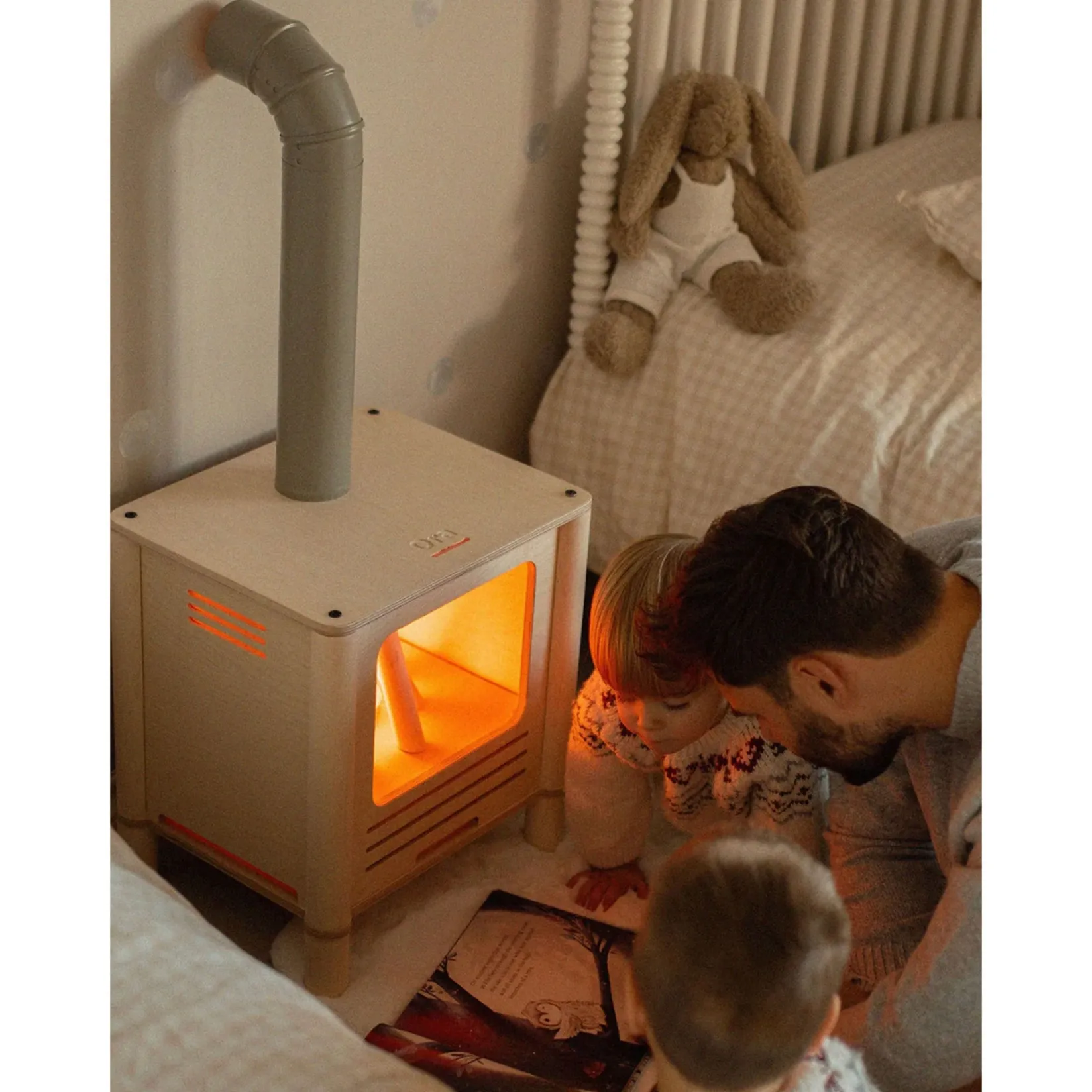 Sale Nordik Fireplace - Naturel/Pink Kid'S Tables & Chairs