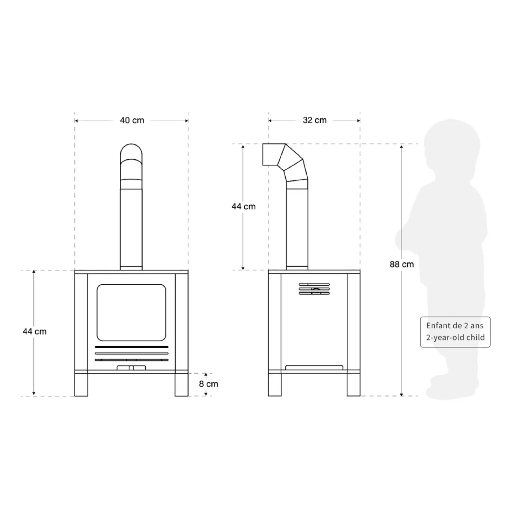 Sale Nordik Fireplace - Naturel/Pink Kid'S Tables & Chairs