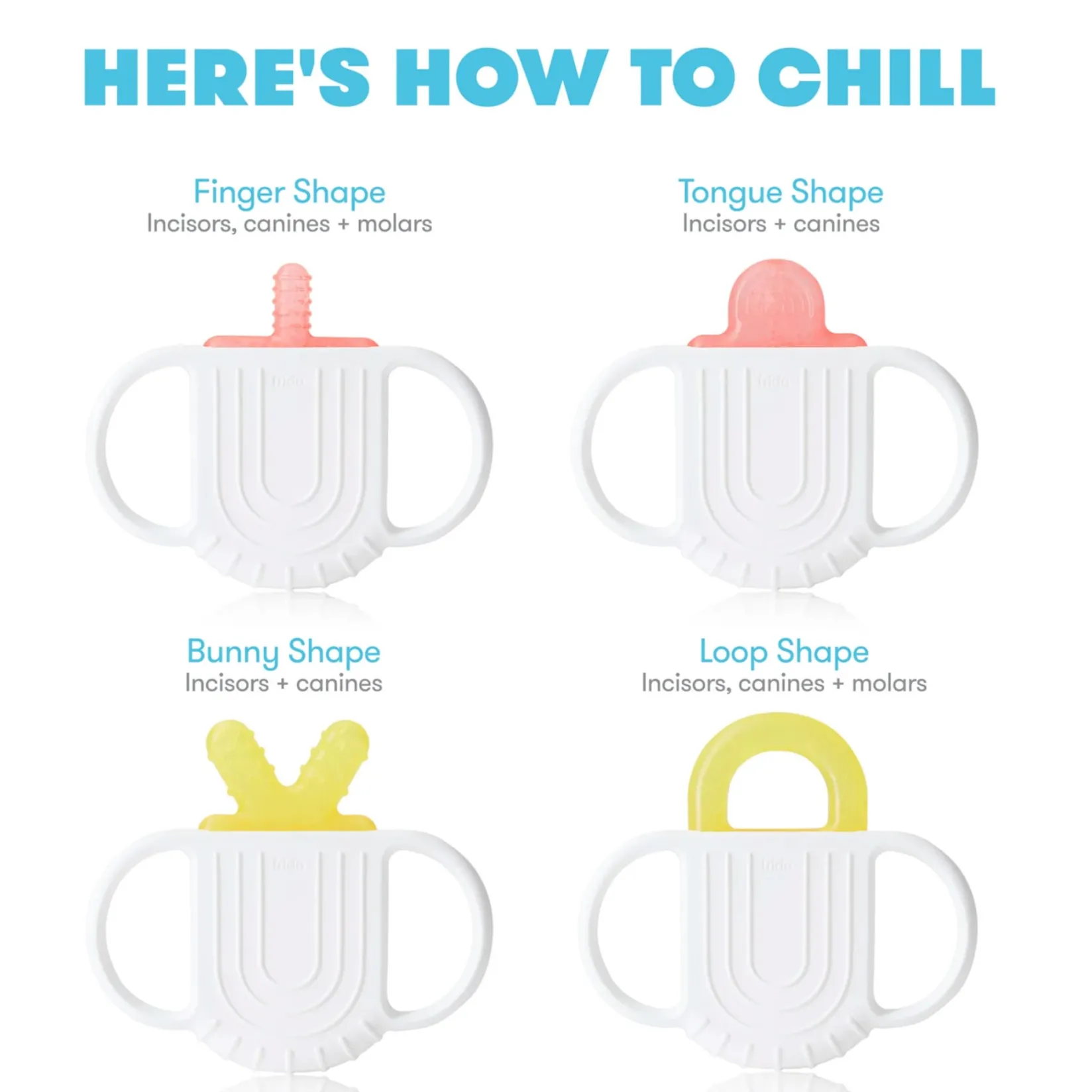 Best Not-Too-Cold-To-Hold Teether Teething Toys