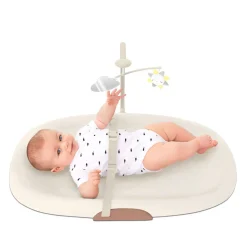 New Nursery Style Wipe-Clean Changing Pad - Oat Changing Tables|Mattresses