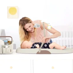 New Nursery Style Wipe-Clean Changing Pad - Oat Changing Tables|Mattresses