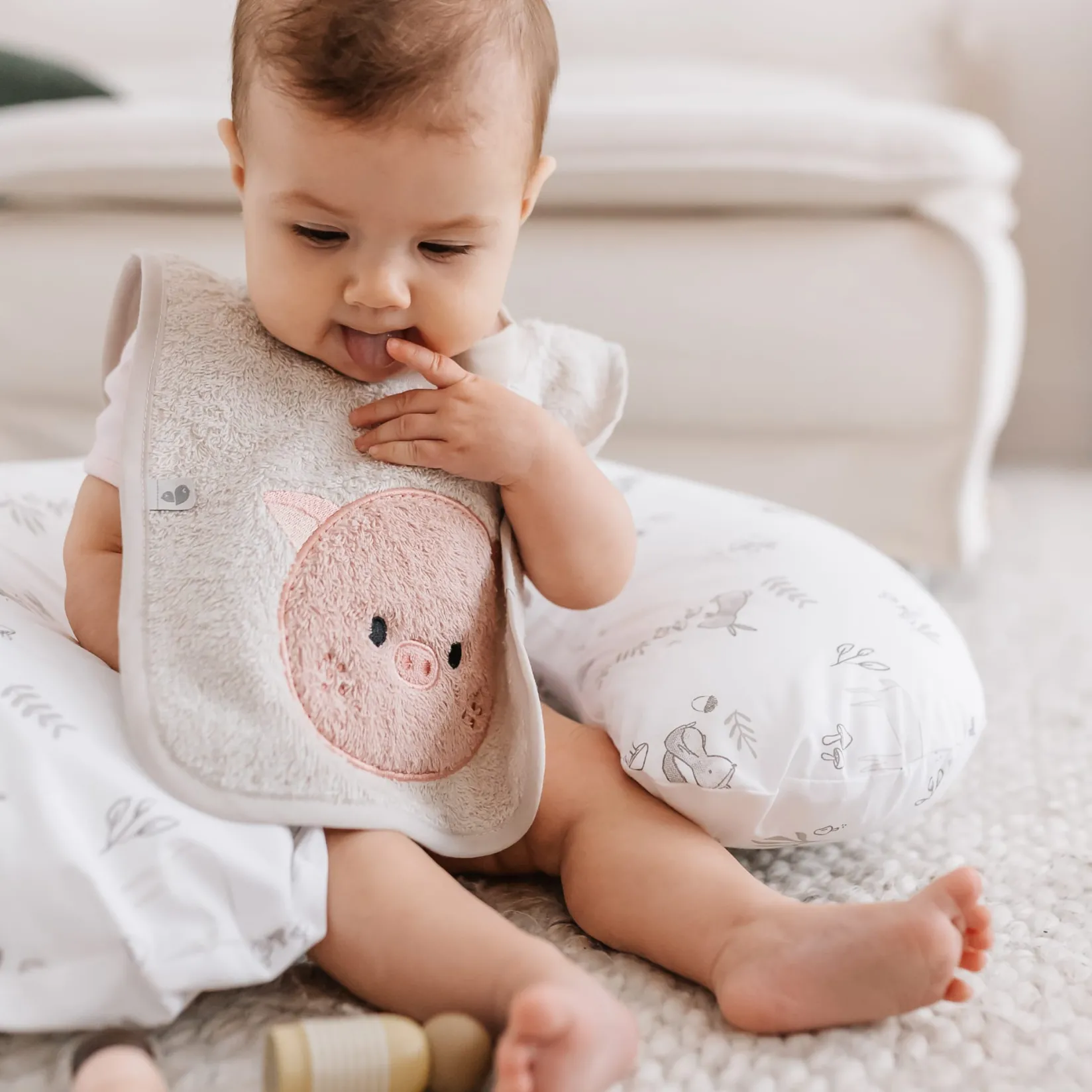 Cushions & Pillows|Nursing Pillows>Perlimpinpin Nursing Pillow - Forest