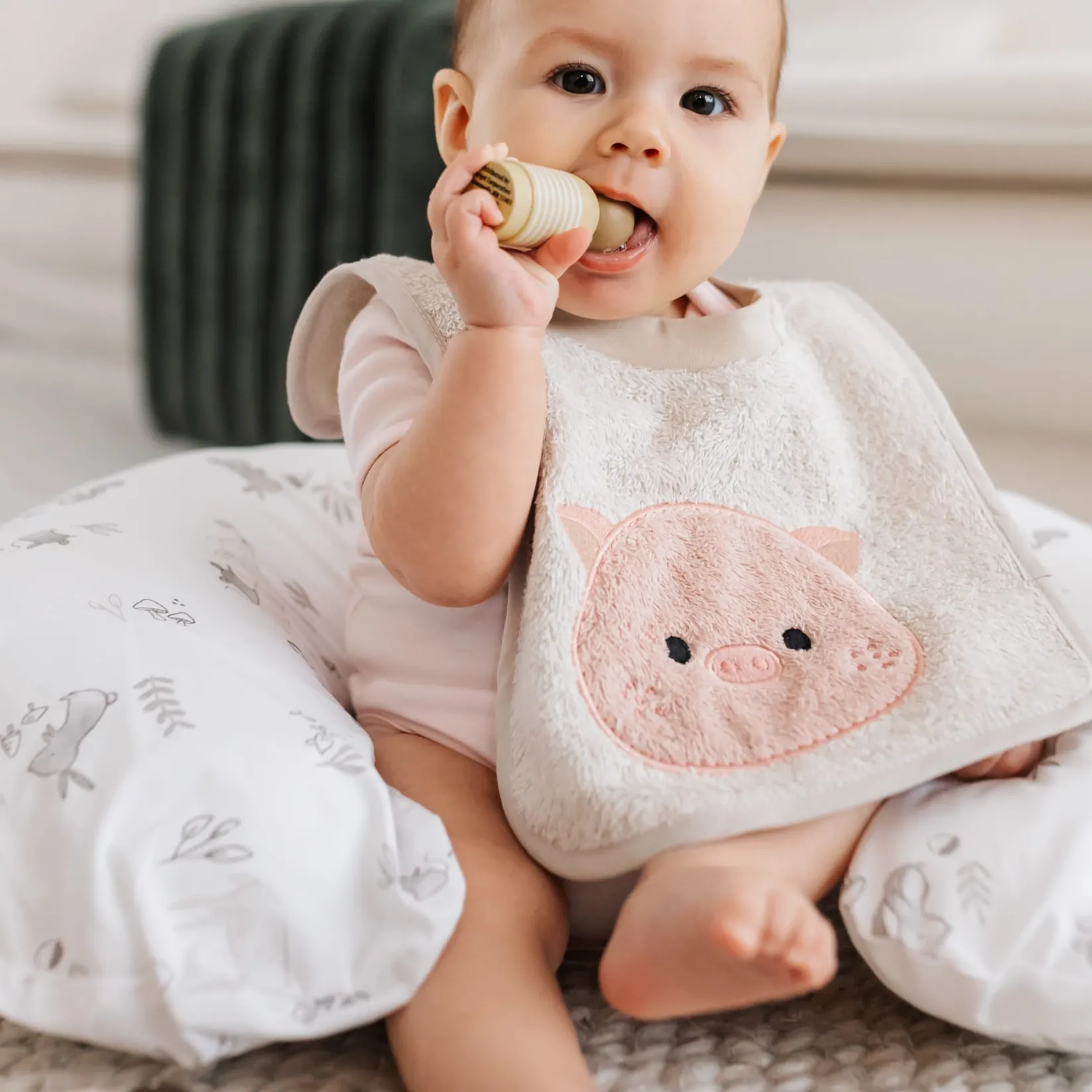 Cushions & Pillows|Nursing Pillows>Perlimpinpin Nursing Pillow - Forest