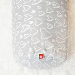 Best Nursing Pillow - Grey Hearts Cushions & Pillows|Breastfeeding