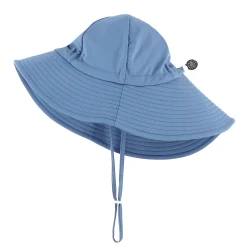 Hats & Caps|Hats And Caps>Calikids Ocean Uv Hat 0-3y Blue