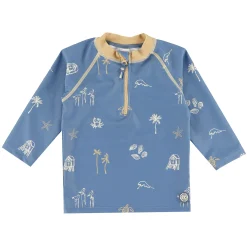 Swimsuits>Calikids Ocean Uv Rashguard 0-24m Blue