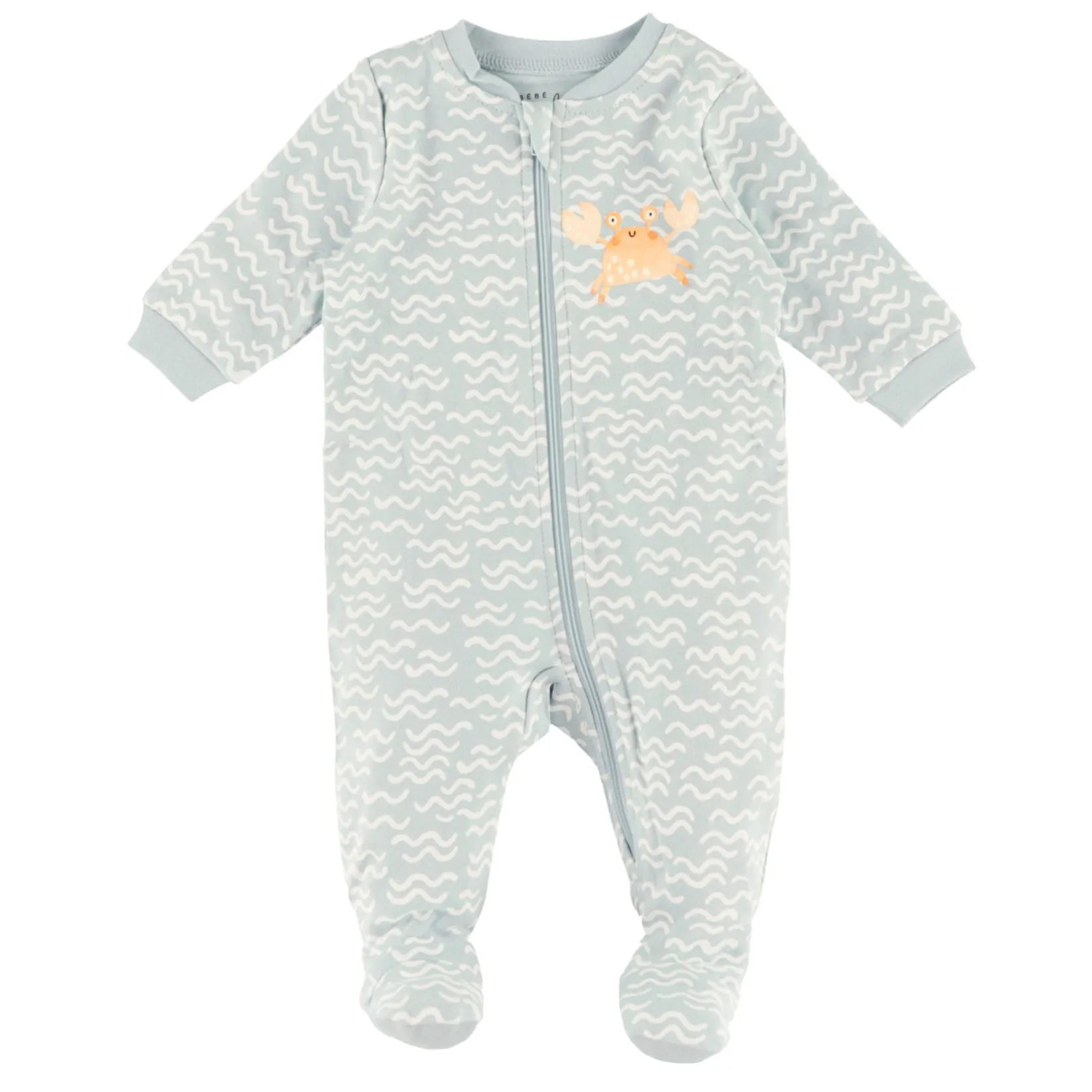 Pajamas|Pyjamas>Bebe Confort Ocean Waves Pajamas 0-30m Blue
