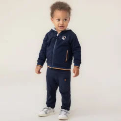 Fleeces And Sweatshirts|Tops>Nano Ocean Zip Hoodie 6-24m Navy