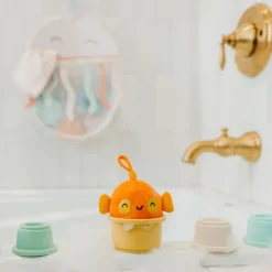 Bath Toys|Bath Accessories>Copper Pearl Oceana Plush Bath Toy Set