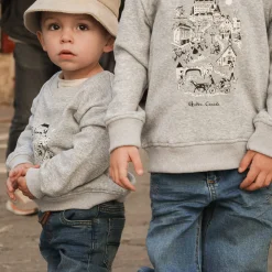 Clearance Old Quebec Crewneck 12-24m BOY Fleeces And Sweatshirts|Tops