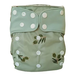 Cloth Diapers|Cloth Diapers>La Petite Ourse Olive Cloth Diaper 10-35lb