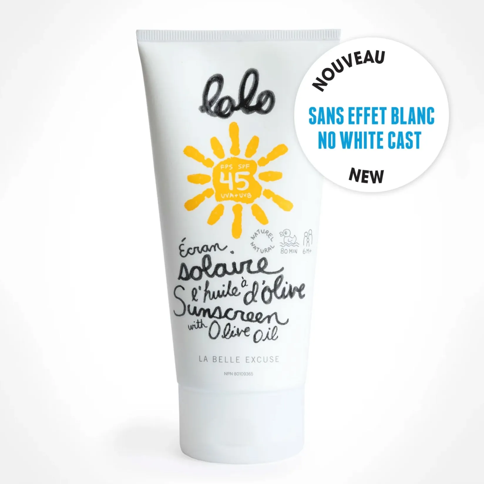 Olive Oil SPF45 Sunscreen 150ml Kids Body & Hair Care|Body & Hair Care