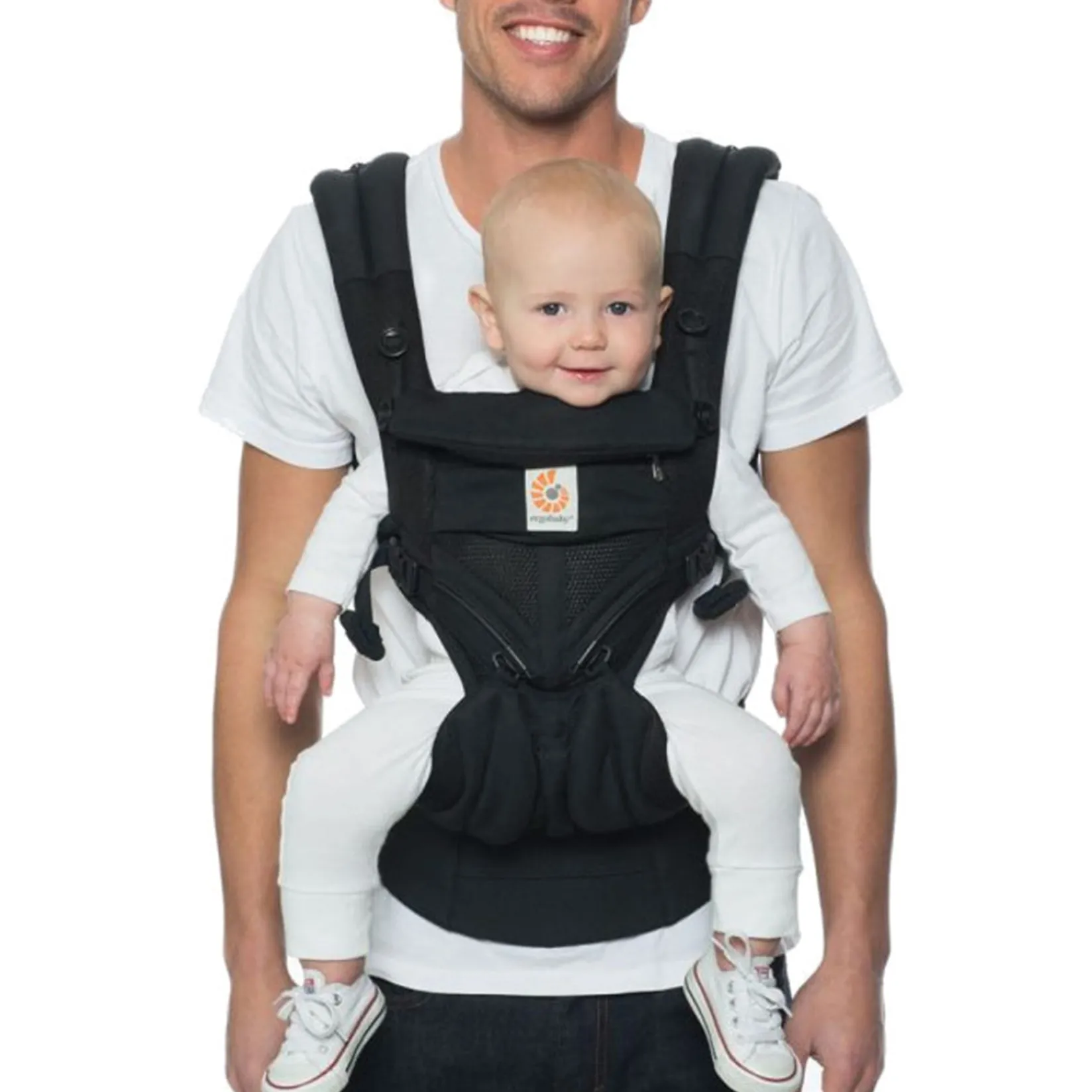 Clearance Omni 360 Baby Carrier All-in-one Cool Air Mesh - Onyx Black Outdoors & Travel|Baby Carriers