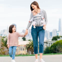 Clearance Omni 360 Baby Carrier All-in-one Cool Air Mesh - Pearl Grey Outdoors & Travel|Baby Carriers