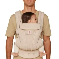 Outdoors & Travel|Baby Carriers>Ergobaby Omni Deluxe Carrier Mesh - Natural Beige