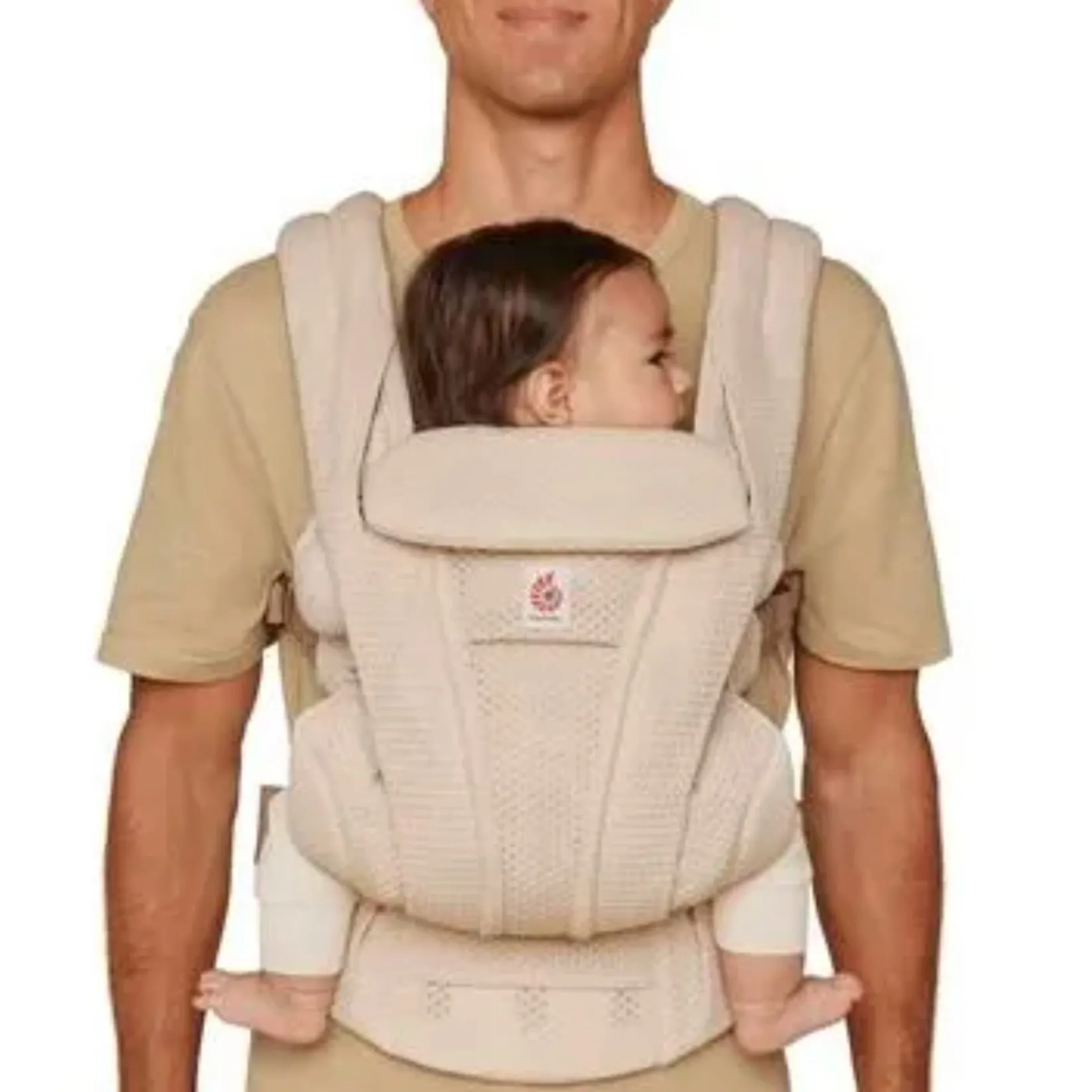 Outdoors & Travel|Baby Carriers>Ergobaby Omni Deluxe Carrier Mesh - Natural Beige