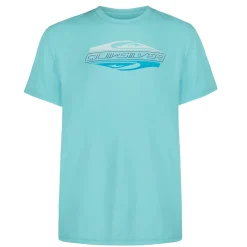 Swimsuits>Quiksilver Omni Yin Surf T-shirt 8-20 Turquoise
