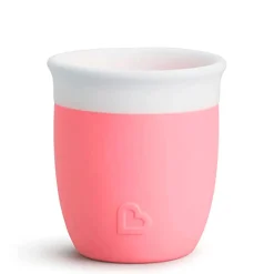 Cups & Tumblers|Cups & Tumblers>Munchkin Open Training Silicone Cup 2oz - Coral