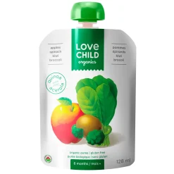 Baby Food & Snacks>Love Child Organics Oraganic Puree- Superblends - Apples, Spinach, Kiwi and Brocoli (From 6 months )