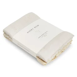 Organic Baby Muslin Blanket Set of 3 - Wild Chamomile Kids Blankets|Blankets