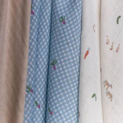 Organic Baby Muslin Blanket (3) - Farm Kids Blankets|Blankets