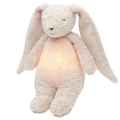Decorative Objects>Moonie Organic Humming Friend With Night Lamp 2.0 - Rose Bunny
