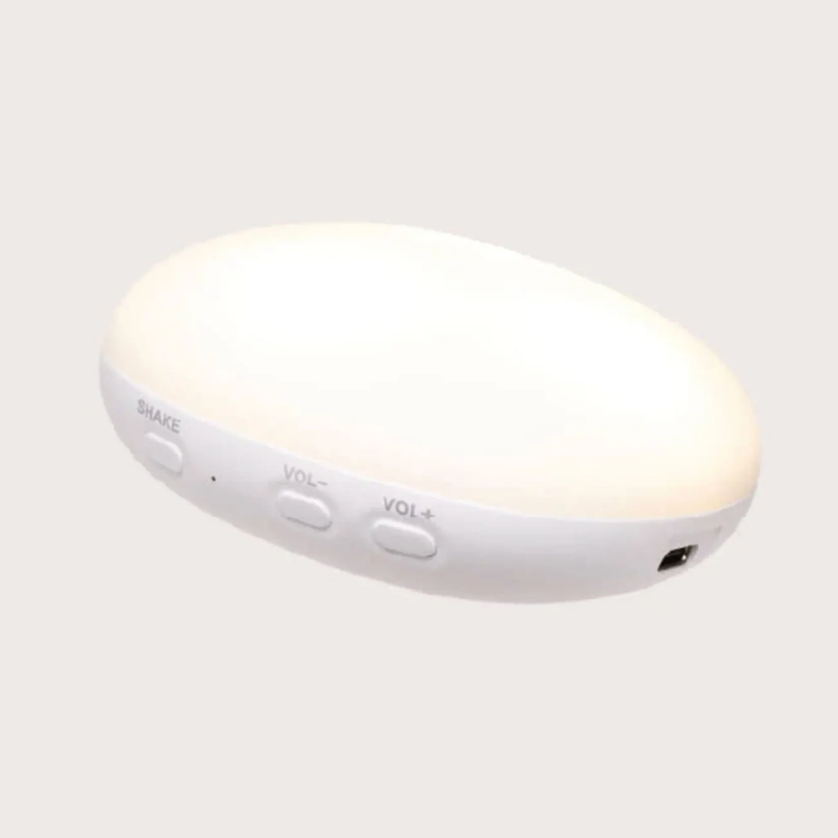 Decorative Objects>Moonie Organic Humming Friend With Night Lamp 2.0 - Rose Bunny