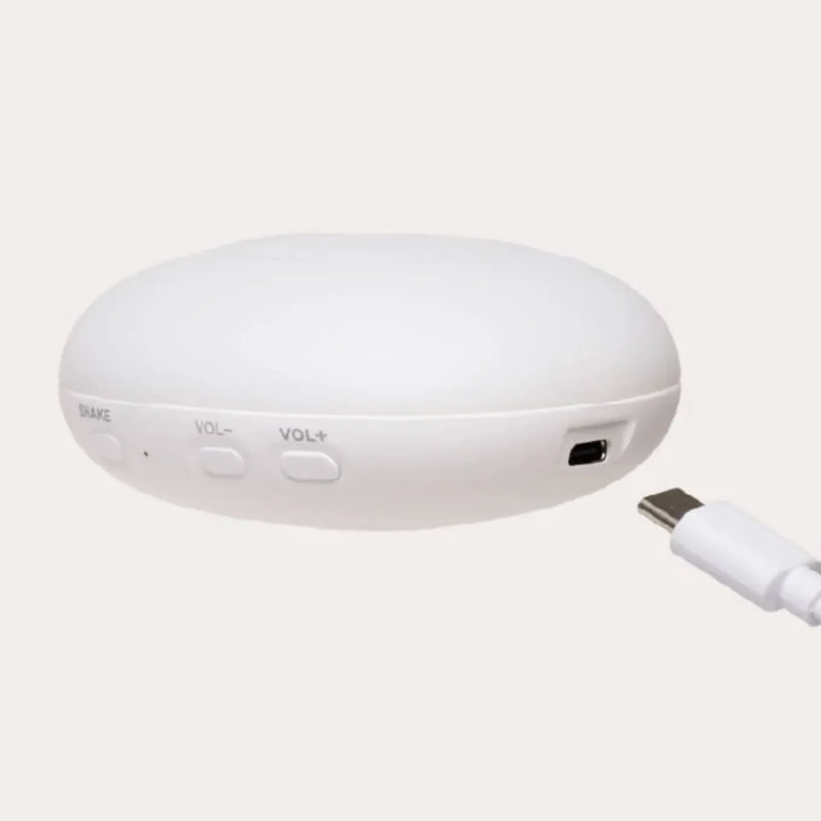 Decorative Objects>Moonie Organic Humming Friend With Night Lamp 2.0 - Rose Bunny