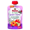 Baby Food & Snacks>Holle Organic Pouch - Berry Puppy - Apple & Peach with Fruits of the Forest (from 8 months)